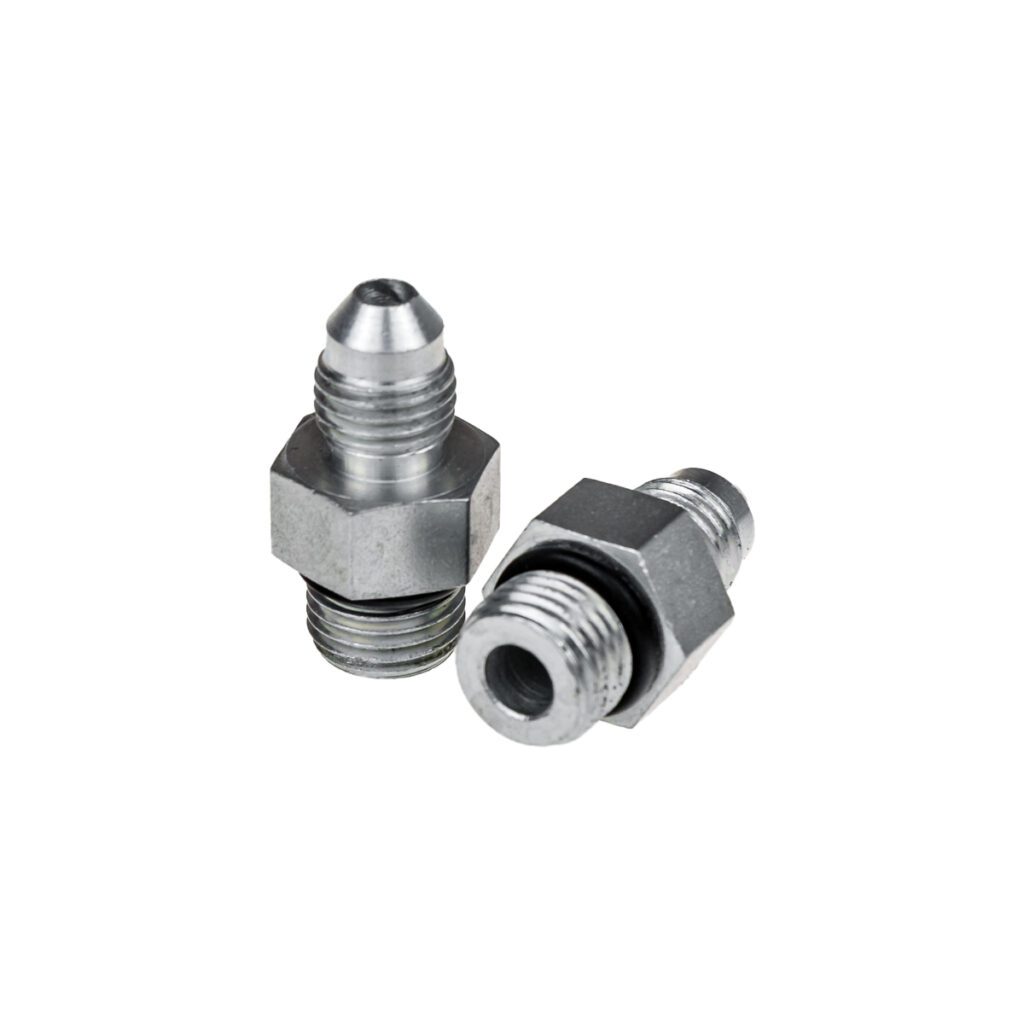 złączka prosta  BB  1/2"UNF pł.or. -  7/16"UNF