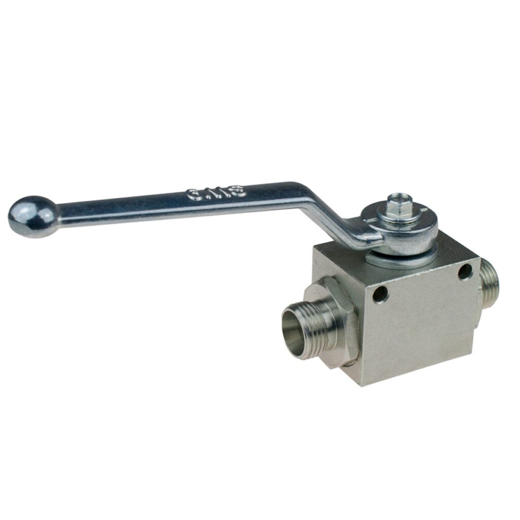 Zawór kulowy dwudrożny (gwinty zewnętrzne) BKH M18x1,5 500bar 12L