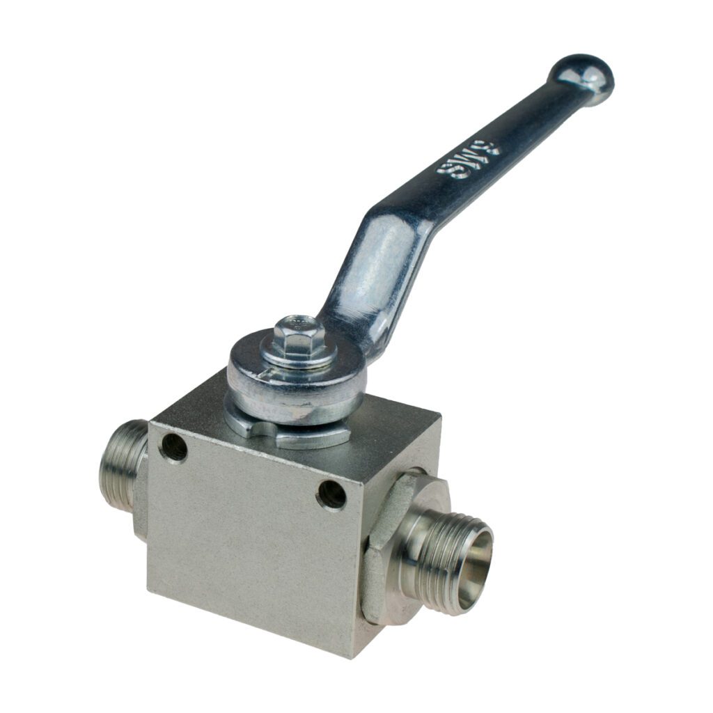 Zawór kulowy dwudrożny (gwinty zewnętrzne) BKH M18x1,5 500bar 12L