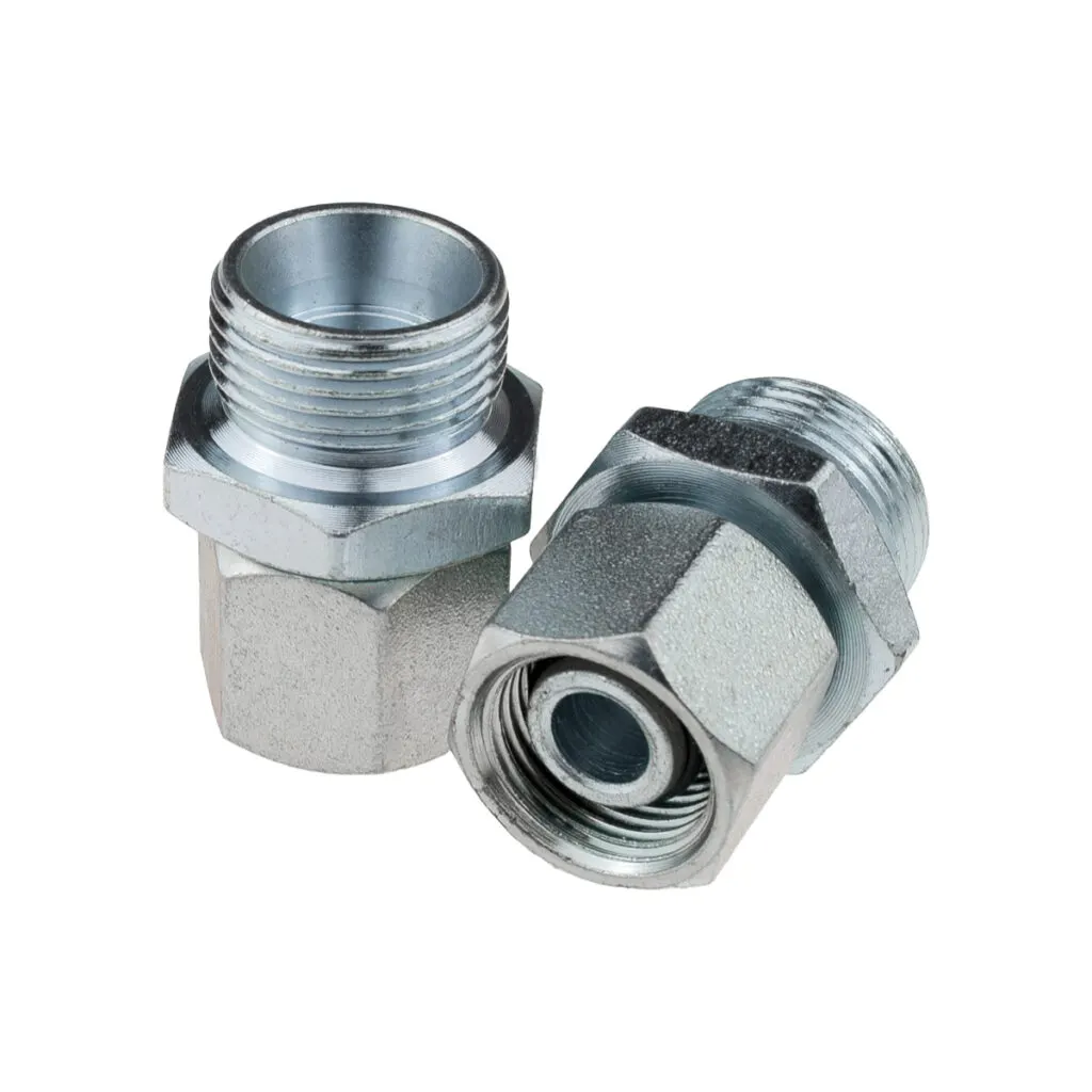 złączka prosta AB  M18x1,5/M22x1,5-15L