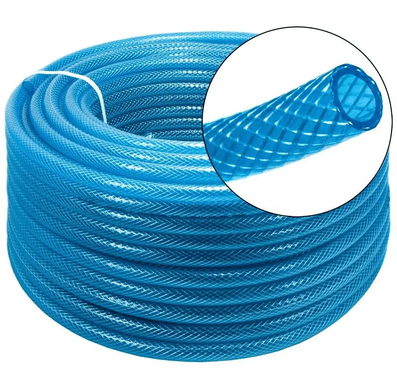 wąż PCV tech.   zbr.  fi  05x2,5   niebieski- 1 m