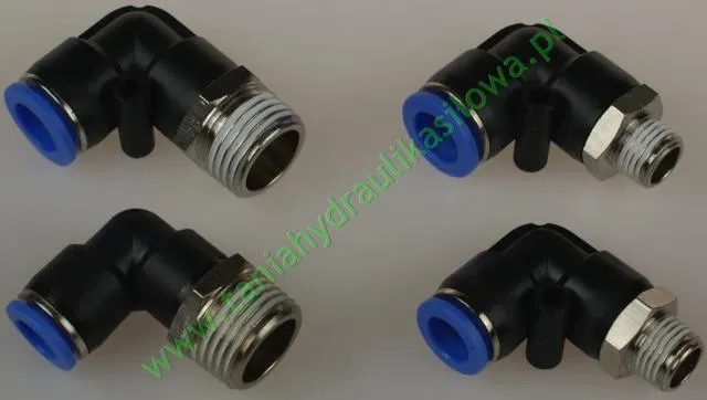 szybkozłączka kolankowa fi6 / G1/8"