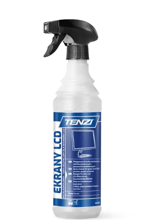 W-82  TENZI Mycie ekranów LCD 600ml