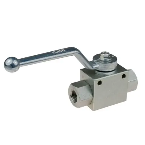 Zawór kulowy dwudrożny (gwinty wewnętrzne) BKH BSP 1/4" DN6 500bar