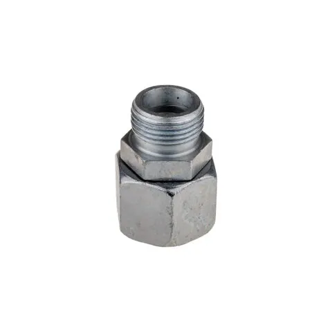 Złączka hydrauliczna prosta gwint wewnętrzny/zewnętrzny M22x2 rura 14 mm S/M20x2 rura 12 mm S