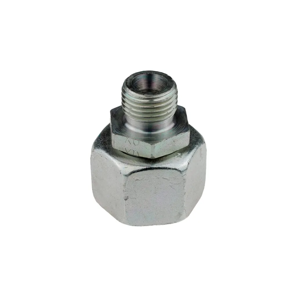 Złączka hydrauliczna prosta gwint wewnętrzny/zewnętrzny M24/M16 8S