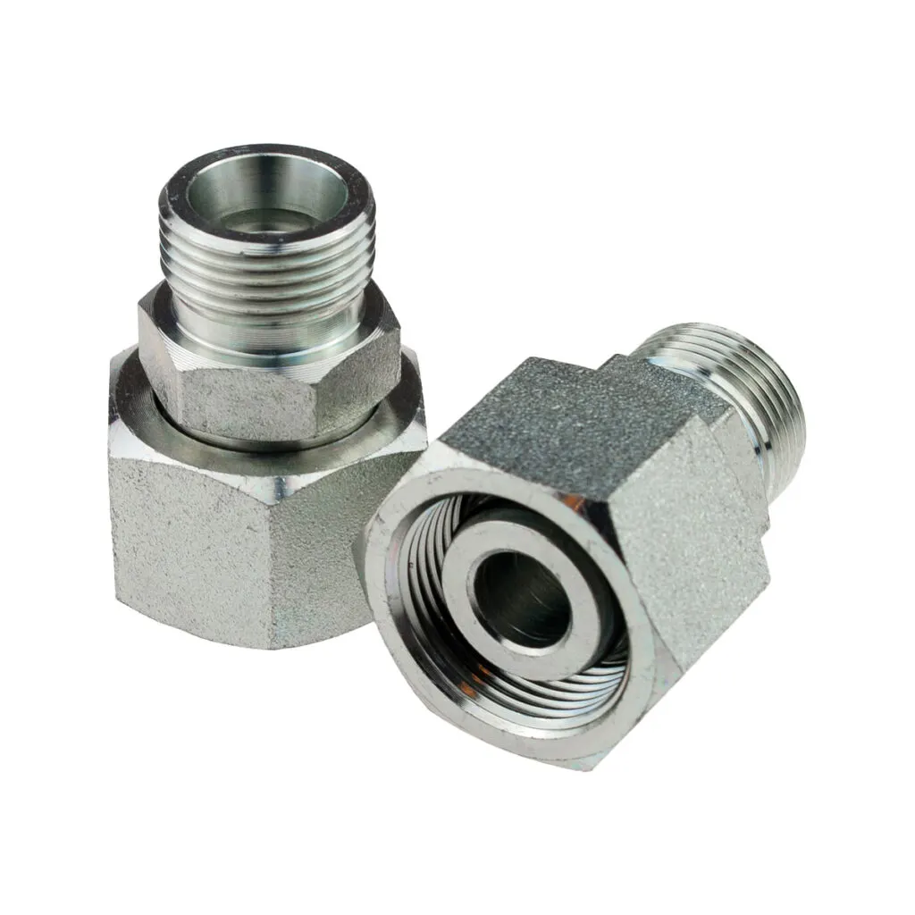 Złączka hydrauliczna prosta gwint wewnętrzny/zewnętrzny M24/M20