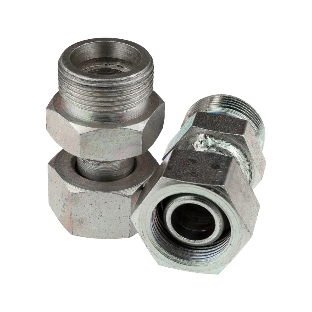 Złączka hydrauliczna prosta gwint wewnętrzny/zewnętrzny M24/M27