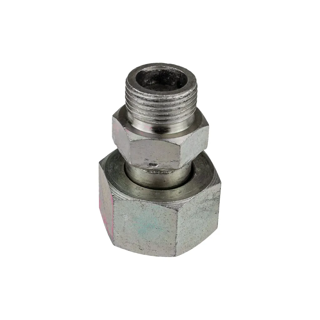 Złączka hydrauliczna prosta gwint wewnętrzny/zewnętrzny M27/M20